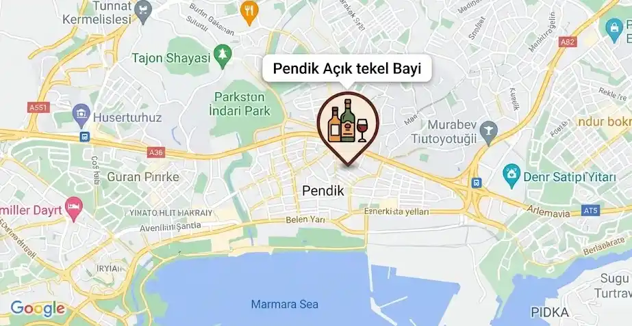 pendik açık tekel bayi